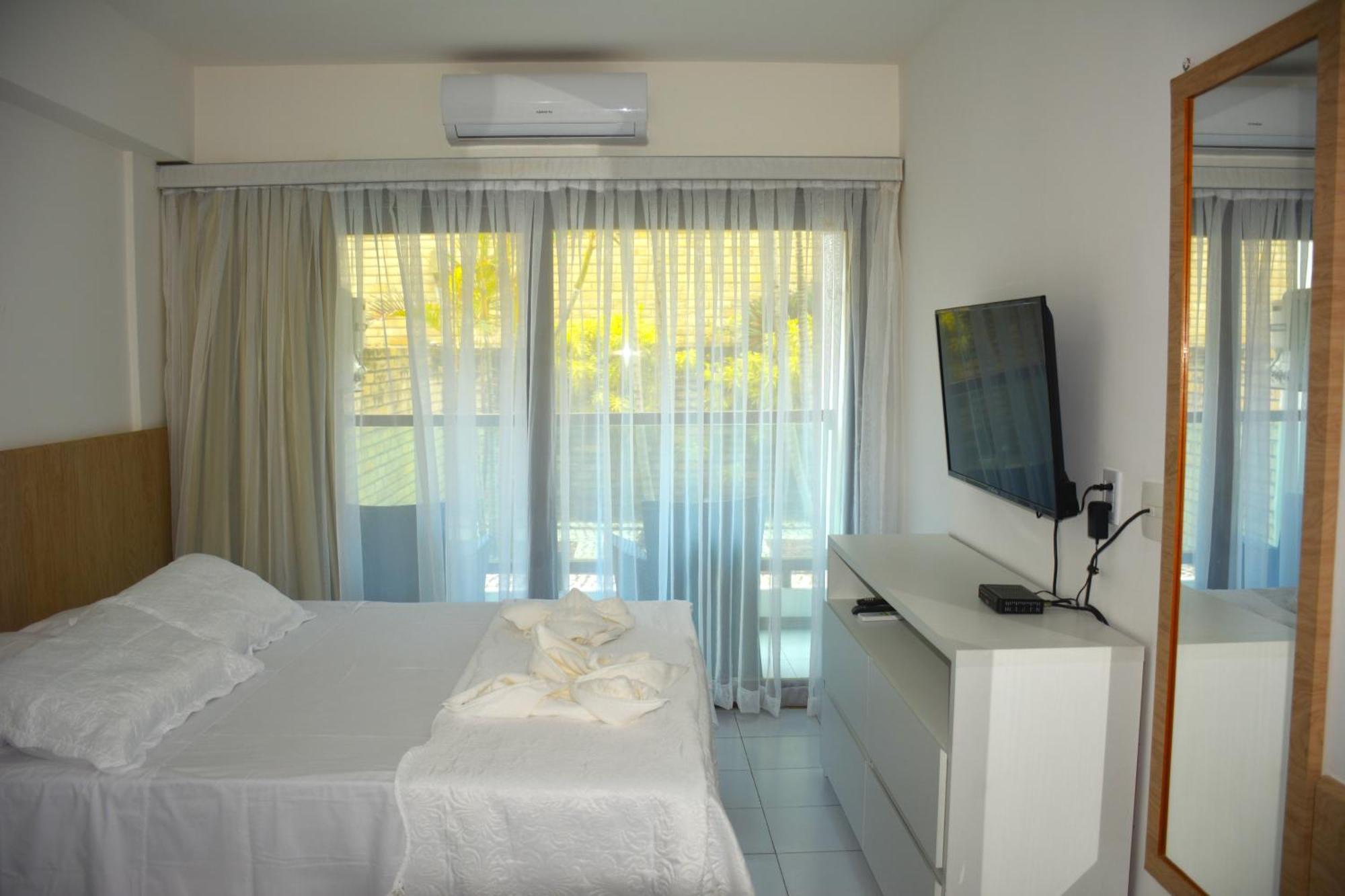 Araca Flat 308 - Lateral Vista Jardim Villa Natal Kültér fotó