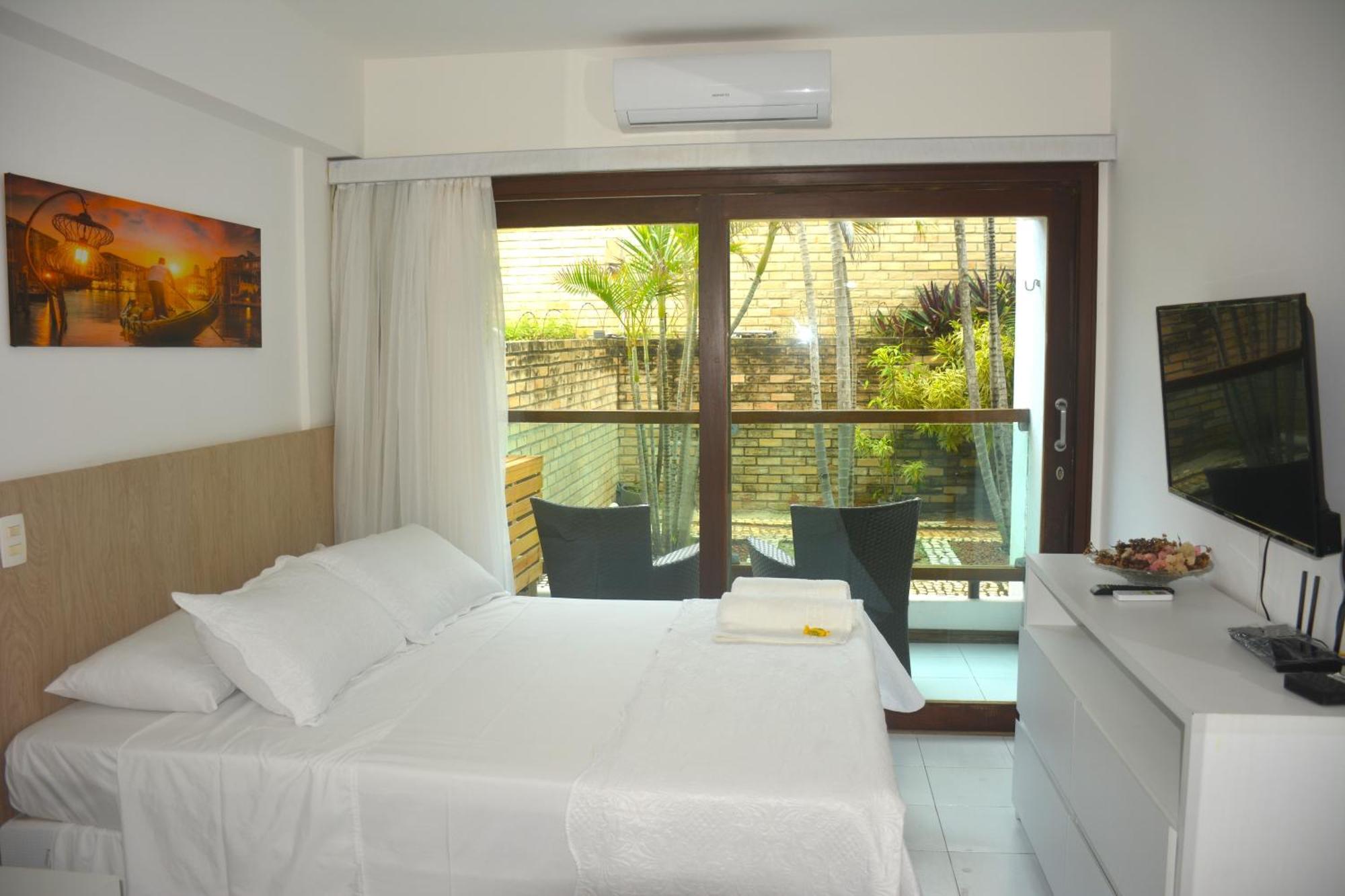 Araca Flat 308 - Lateral Vista Jardim Villa Natal Kültér fotó