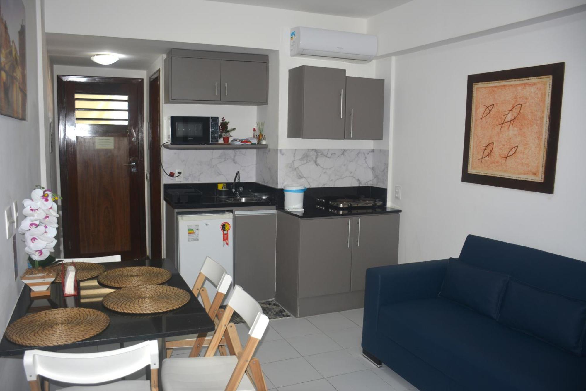 Araca Flat 308 - Lateral Vista Jardim Villa Natal Kültér fotó